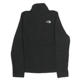 THE NORTH FACE Womens Black Fleece Jacket S Polyester Zip Outdoor Lightweight