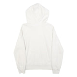 LEVI'S Mens White Hoodie S Cotton Blend Pullover Casual Sweatshirt