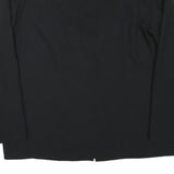 PIERRE RAFFI Womens Black Jacket M Polyester Blend Button Plain Elegant Design