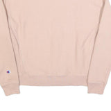 CHAMPION REVERSE WEAVE Womens Beige Crew Neck M Cotton Blend Sweatshirt