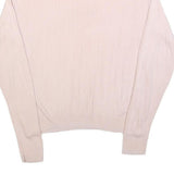 LEVI'S Womens Pink Plain Pullover Basic Knit XS Lightweight Viscose Jumper
