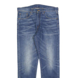 LEVI'S 508 Tapered Mens Jeans Blue Regular Cotton Blend W32 L30 Classic Zip