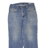 CARHARTT Mens Jeans Blue Regular Straight Denim Medium W34 L30 Classic Workwear