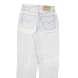 LEVI'S Womens Slim Light Blue Denim Slim Jeans W26 L29 Classic Cotton Blend Zip