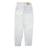 LEVI'S Womens Slim Light Blue Denim Slim Jeans W26 L29 Classic Cotton Blend Zip