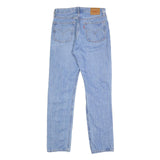 LEVI'S 501 Big E Womens Jeans Blue Regular Straight Denim Light W26 L30