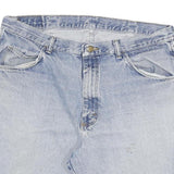 WRANGLER Mens Denim Blue Casual Shorts 2XL W36 Cotton Blend Classic Fit