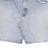 WRANGLER Mens Denim Blue Casual Shorts 2XL W36 Cotton Blend Classic Fit