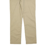 LEVI'S Mens Slim Beige Cotton Blend Zip Trousers W32 L29 Casual Classic Fit