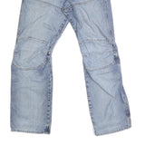 G-STAR Mens Regular Fit Blue Denim Jeans W29 L31 Button Closure Casual