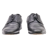 HENRY GONDORFF Derby Shoes Black Leather Womens UK 5.5