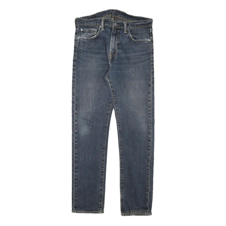 LEVI'S Mens Slim Blue Denim Classic Jeans Cotton Blend W32 L30 Zip