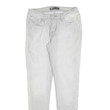 LEVI'S Womens Slim Light Blue Denim Jeans W28 L30 Skinny Fit Cotton Blend Zip