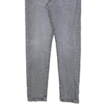 LEVI'S 512 Big E Mens Slim Grey Denim Jeans W32 L32 Classic Zip Closure
