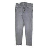 LEVI'S 512 Big E Mens Slim Grey Denim Jeans W32 L32 Classic Zip Closure