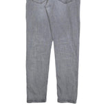 LEVI'S 512 Big E Mens Slim Grey Denim Jeans W32 L32 Classic Zip Closure