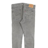 LEVI'S 510 Mens Jeans Grey Slim Skinny Denim Medium W34 L30 Classic Cotton Blend