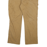 DICKIES Mens Cotton Blend Beige Regular Fit Straight Leg Trousers W36 L32