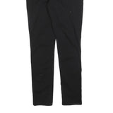 LEVI'S Womens Slim Black Denim Cotton Blend Zip Jeans W30 L32 Stylish Comfort