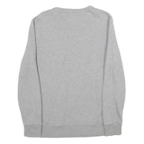 LEVI'S Mens Grey Sweatshirt Crew Neck S Cotton Blend Logo Print Casual Pullover
