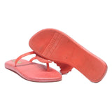 MELISSA Womens Pink Synthetic Flat Sandals UK 5 Summer Beach Flip Flop Shoes