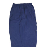 NIKE Mens Joggers Blue XL W32 L32 Polyester Blend Regular Fit Tapered Leg