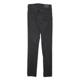 LEVI'S Womens Slim Black Denim Slim Fit Skinny Jeans W25 L28 Comfortable Stretch