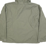 COLUMBIA Womens Green Outdoor Jacket XL Polyester Blend Plain Hooded Zip