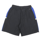 ADIDAS Mens Black & Blue Sports Shorts M W28 Polyester Athletic