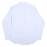 ADIDAS Mens White Cotton Shirt L Classic Button Down Long Sleeve Casual