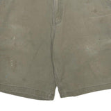 CARHARTT Mens Shorts Green Casual Relaxed Fit XL W38 Workwear Utility Cotton