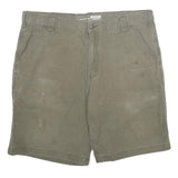 CARHARTT Mens Shorts Green Casual Relaxed Fit XL W38 Workwear Utility Cotton