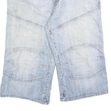 YIJUE INDUSTRY Mens Shorts Blue Casual Cotton Blend M W34 Summer Wear