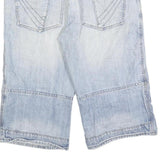 YIJUE INDUSTRY Mens Shorts Blue Casual Cotton Blend M W34 Summer Wear