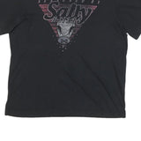 NIKE Mens Black Salty Layers Graphic T-Shirt XL Short Sleeve Crew Neck