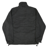 FILA Mens Black Zip Jacket L Polyester Blend Plain Casual Sporty Warm