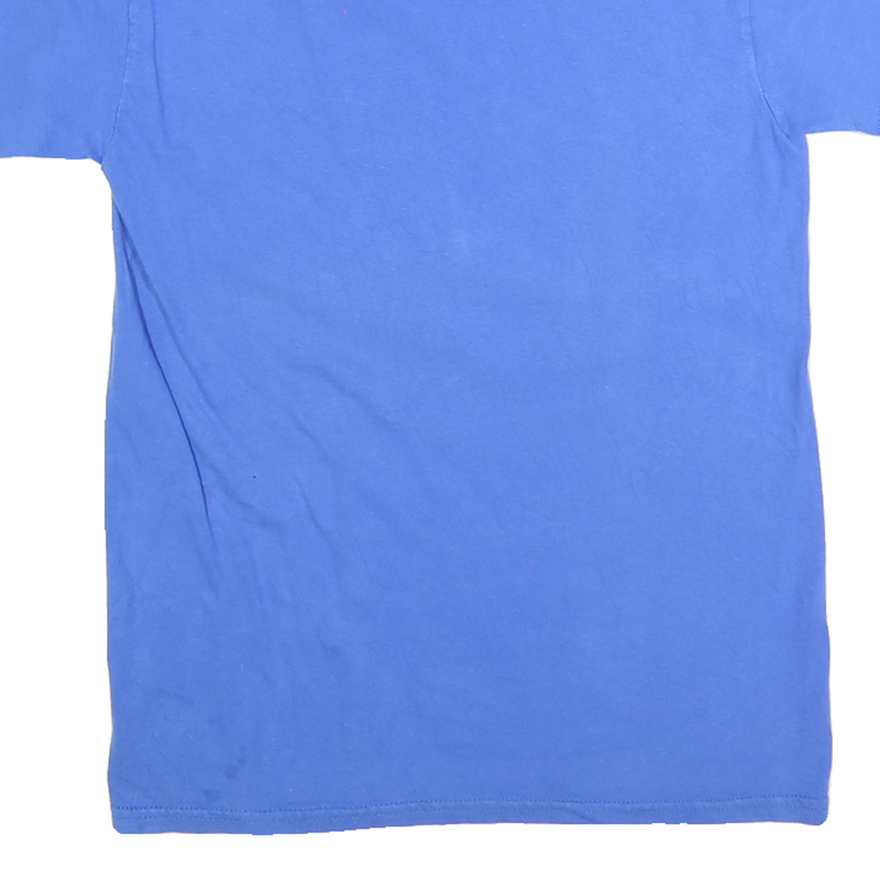 GILDAN Mens Blue Property Of Southeastern Swim Club Graphic T-Shirt S Short