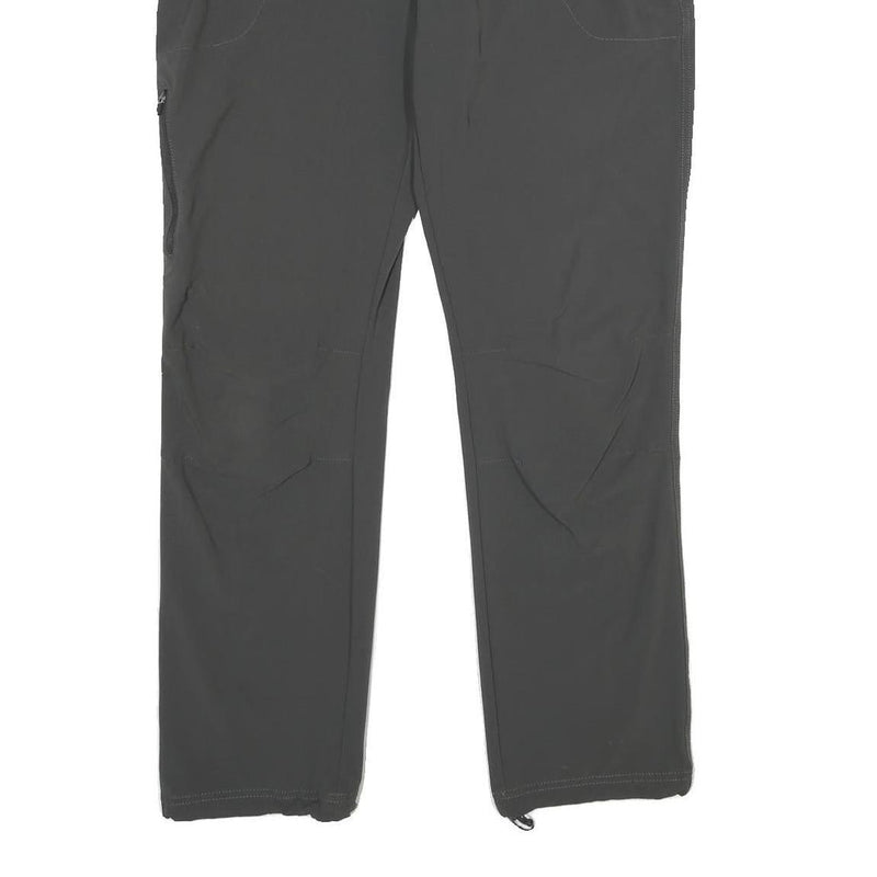 ACTIVE Mens Nylon Black Regular Zip Trousers W34 L32 Outdoor Casual