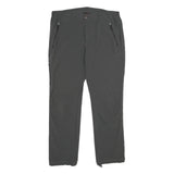 ACTIVE Mens Nylon Black Regular Zip Trousers W34 L32 Outdoor Casual