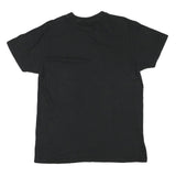 ADIDAS Mens Black Graphic Logo T-Shirt L Short Sleeve Crew Neck Cotton Blend