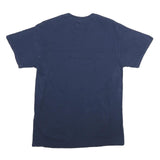 NFL Mens Blue Broncos Football Graphic T-Shirt M Short Sleeve Crew Neck