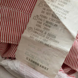 Fendissime Striped Trousers - 28W UK 8 Red Cotton