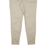 DICKIES Womens Slim Beige Cotton Blend Slim Tapered Trousers W37 L30 Workwear
