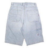 FIREBALL Mens Shorts Blue Casual M W32 Cotton Blend Denim Pocketed