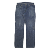 LEVI'S 514 Classic Mens Jeans Blue Classic Straight Denim Medium W30 L30 Zip