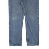 CARHARTT Mens Regular Fit Blue Denim Jeans Zip W38 L30 Classic Cotton Blend