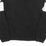 FILA Mens Black & White Jumper Patterned Round Neck Basic Knit L Casual Retro