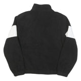 FILA Mens Black & White Jumper Patterned Round Neck Basic Knit L Casual Retro