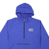 CHARLES RIVER Mens Blue Nylon Pullover Jacket M Gymnastics Academy Printed