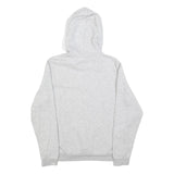 PUMA Womens Grey Hoodie UK 14 Cotton Blend Pullover Casual Sportswear